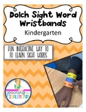 Kindergarten Sight Words Wristbands