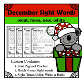 Kindergarten Sight Words