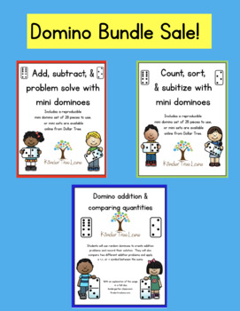 Preview of Kindergarten Domino Skills