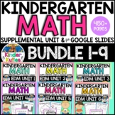 Kindergarten MATH | EDM Supplemental Units 1-9 Worksheet B