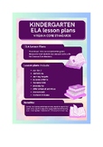 Kindergarten ELA Lesson Plans - Virginia Common Core