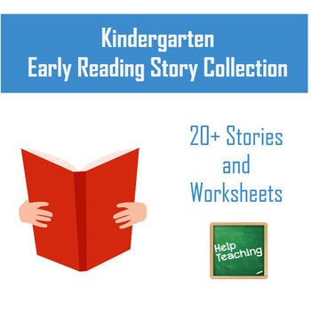 Preview of Kindergarten Early Reading Stories Collection