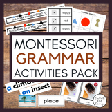 Kindergarten Elementary Language Activities - Montessori G