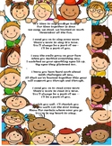 Kindergarten End of The Year Poem