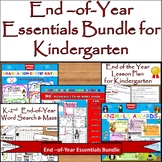 Kindergarten End-of-Year Bundle:Lesson Plan, Puzzle,Diplom