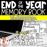 Kindergarten End of the Year Memory Book | PRINT & DIGITAL