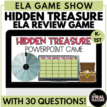 Preview of Kindergarten End of the Year Review Kindergarten ELA Review Games PowerPoint™