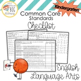 Kindergarten English Language Arts (ELA) Common Core Stand