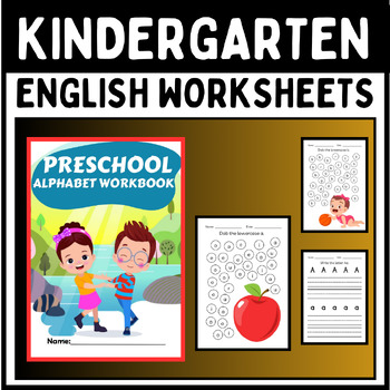 Preview of Kindergarten English Worksheets