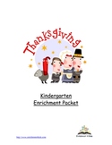 Kindergarten Enrichment Packet for Thanksgiving