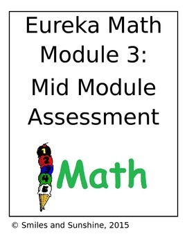 Preview of Kindergarten Eureka Math Module 3 Mid Module Assessment