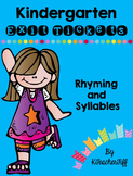 Kindergarten Exit Tickets: Rhyming and Syllables