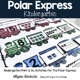 Polar Express Kindergarten Book Companion Print & Go