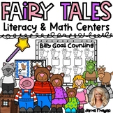 Kindergarten Fairy Tales Literacy Math Centers
