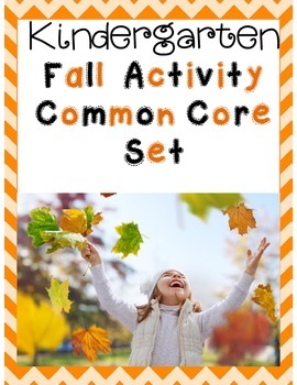 Preview of Kindergarten Fall Math & ELA Common Core Activities
