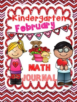 Preview of Kindergarten February Math Journal