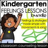 Kindergarten Feelings Lessons: Feelings Counseling Lessons