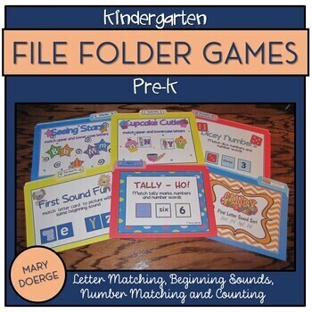 free file folder games kindergarten