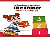 Kindergarten File Folder Math Games