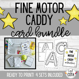 Kindergarten Fine Motor Caddy Printable Cards Bundle