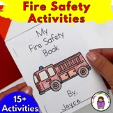 Fire Safety Worksheets for Kindergarten Centers