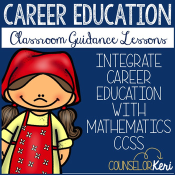 Preview of Kindergarten & First Grade Career Classroom Guidance Lessons: CCSS Aligned