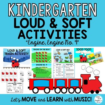 Preview of Kindergarten & First Grade Music Lesson: Loud/Soft| Dynamics | Movement