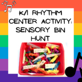 Kindergarten/First Grade Music Rhythm Center Activity: Sen
