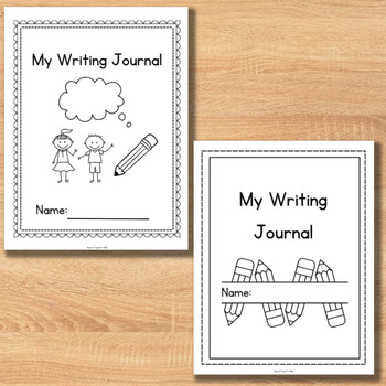 Kindergarten - First Grade Writing Journal by Prepped for Primary