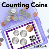 Kindergarten First Grade Second Grade Counting Coins Task 