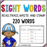 Kindergarten First Second Grade Sight Words Practice Worksheets