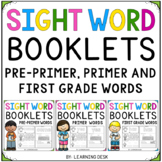 Kindergarten First Second Grade Sight Words Worksheets