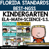 Kindergarten Florida BEST ELA Math NGSS Science SS Standards