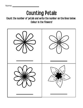 Flower Theme Printable Activity Package- Perfect For Spring! | TPT