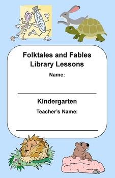 Preview of Kindergarten Folktales & Fables Genre Study (Activity Booklet & Lesson Plan)