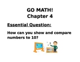 Kindergarten GO MATH! Chapter 4 Essential Questions Lessons 1-7