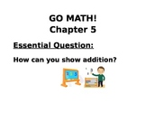 Kindergarten GO MATH! Chapter 5 Essential Questions Lessons 1-12