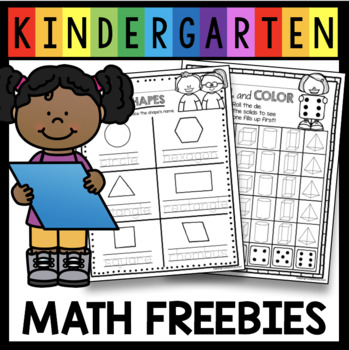 Free Geometry Worksheets And Math Centers - Pre-K First Grade | Tpt