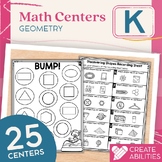 Kindergarten Geometry Math Centers