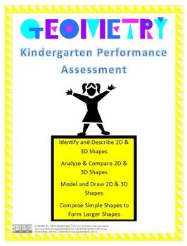 Preview of Kindergarten Geometry Review and Assessment