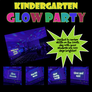 Preview of Kindergarten Glow Day Activities