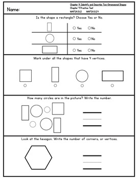 Kindergarten Go Math! Chapter 9 Practice Pages *Florida MAFS Edition*