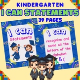 Kindergarten Goals - I Can Statement - Common Core - Goal 