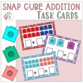 Snap Cube Addition Task Cards | Sums to 20 | Hands on Acti