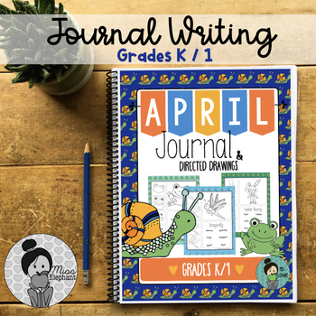Preview of Kindergarten / Grade 1 Writing Prompts (April)