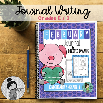 Preview of Kindergarten / Grade 1 Writing Prompts and Poems (February)