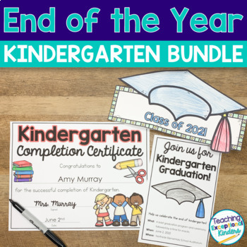 Preview of Kindergarten Graduation Bundle | End of the Year Activities