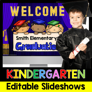 Preview of Kindergarten Graduation Ceremony Photo Slideshow Awards Music Songs Assembly