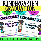 Kindergarten Graduation Certificate, Kindergarten Graduati