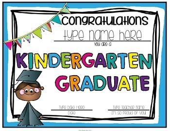 kindergarten graduation free certificates printable Kindergarten Graduation Certificates & Kindergarten